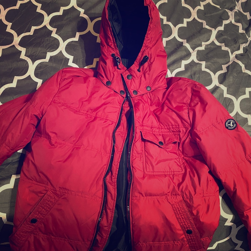 American eagle puffer jacket